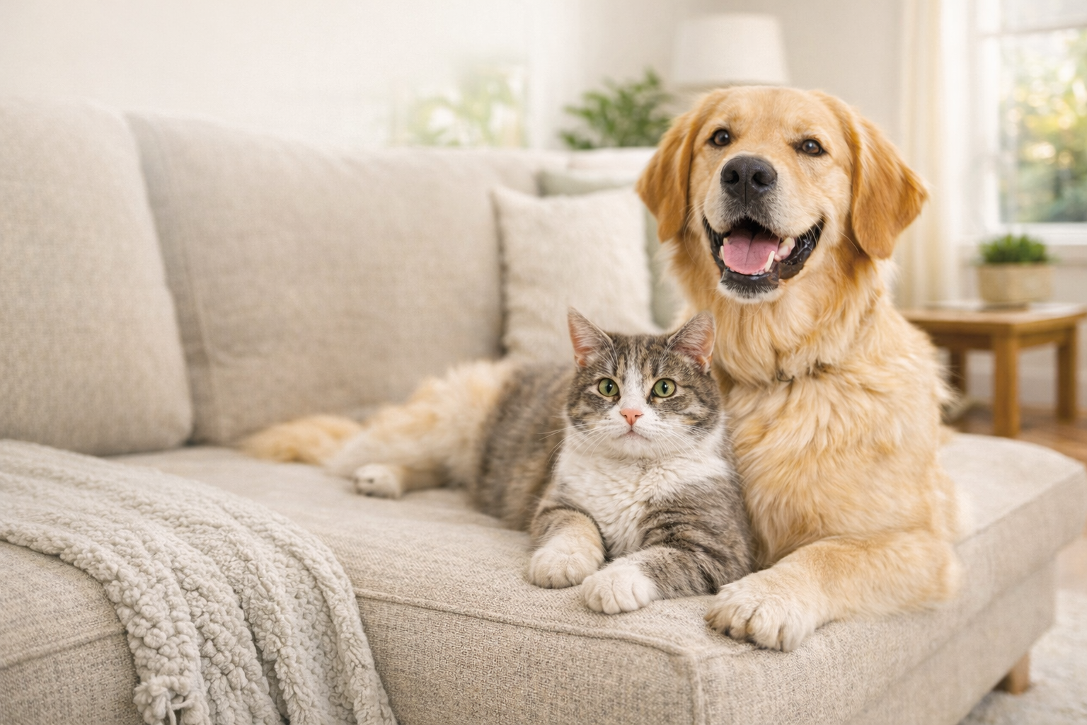 Pet-friendly home interior